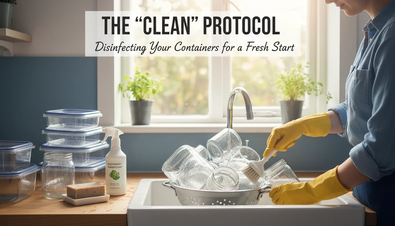 Image for The “Clean” Protocol: Disinfecting Your Containers for a Fresh Start
