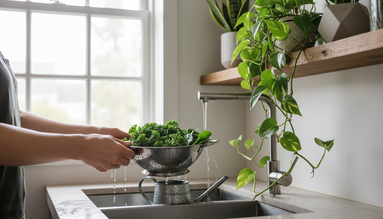 Vibrant Prayer Plant (Maranta leuconeura) in a terracotta pot, displaying green leaves with striking red veins under soft, indirect light.