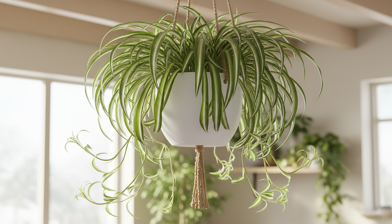 A person on an urban balcony contemplating choice of pots; terracotta, plastic, and a cachepot with a plant are on a bench.