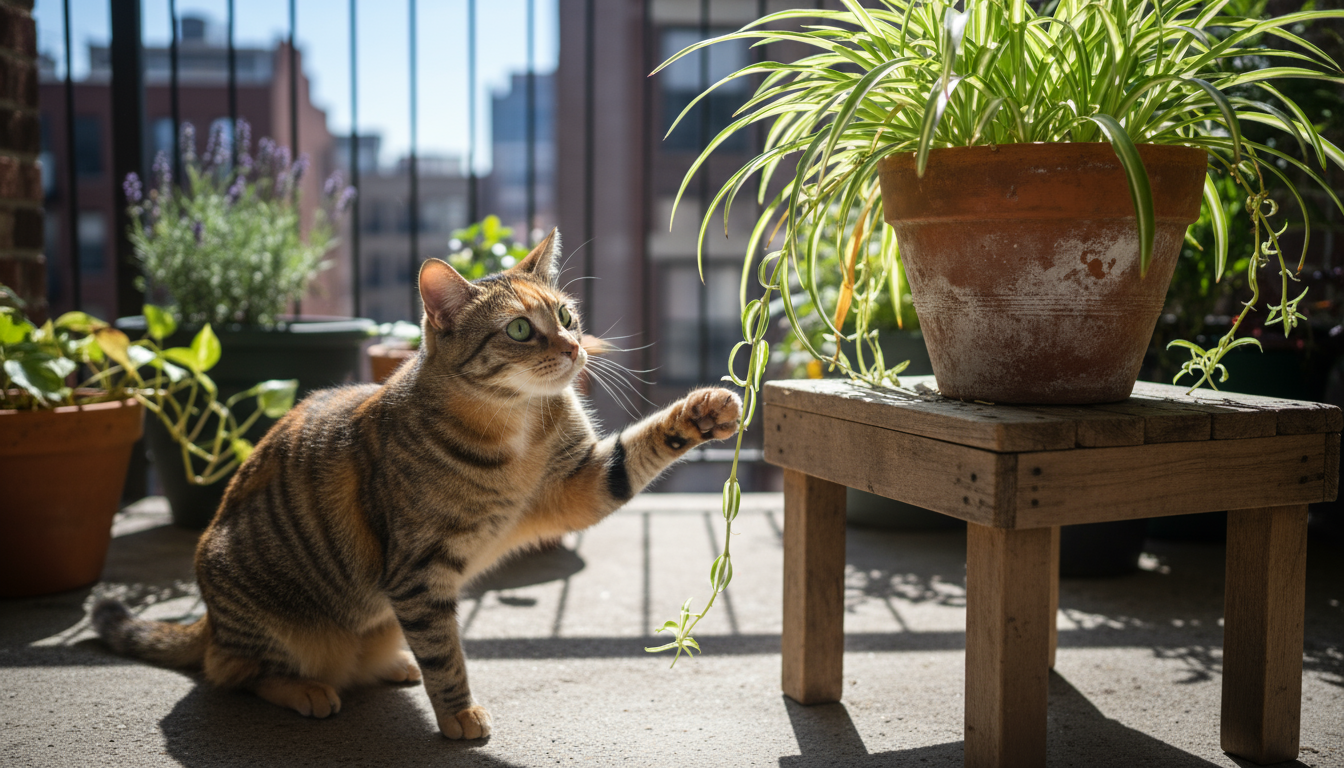 Person's hand casts a crisp shadow onto a Snake Plant near a sheer-curtained window, showing light intensity and plant placement.