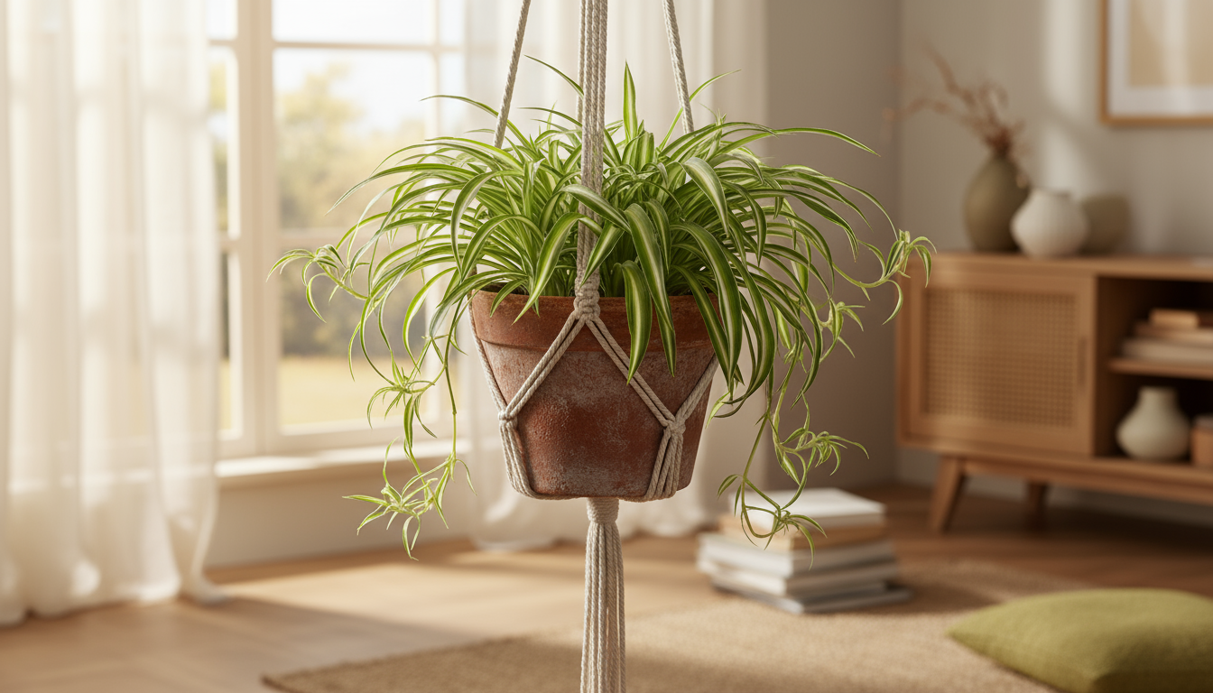 A person's hands gently lift a potted ZZ plant from a saucer with excess water on a sunlit urban patio, emphasizing proper watering.