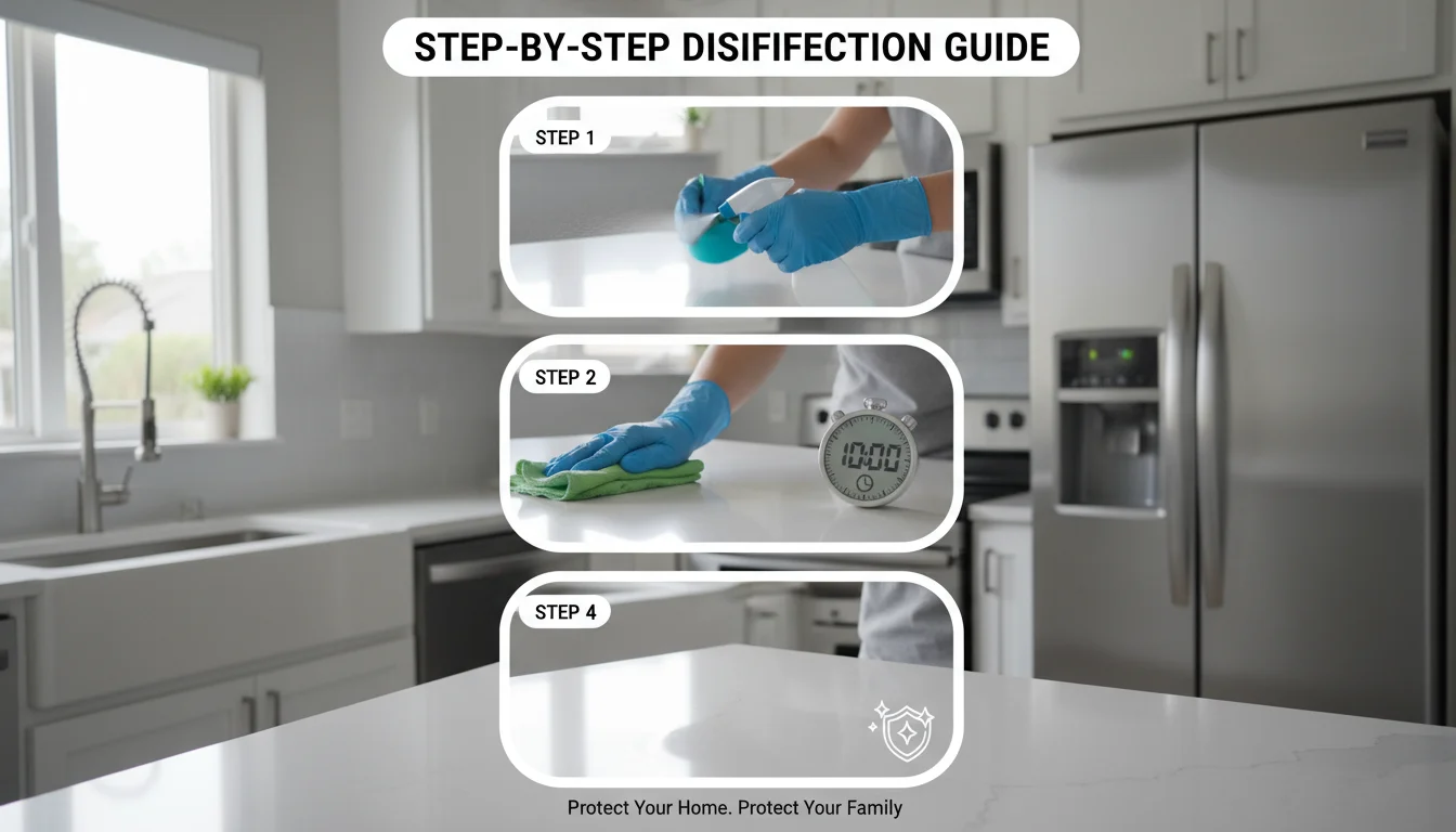 Image for Step-by-Step Disinfection Guide: