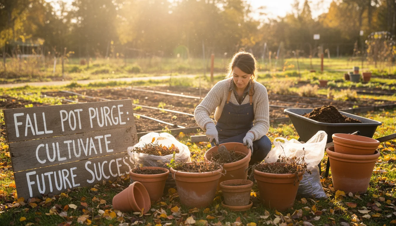 Image for Why Your Fall Pot Purge Matters for Next Season’s Success