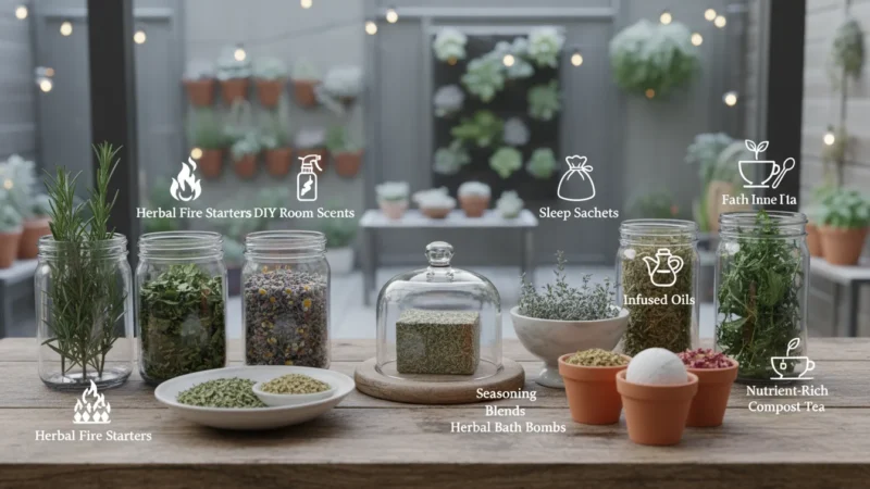 Beyond Tea: 7 Creative Ways to Use Your Dried Balcony Herbs All Winter Long - comprehensive guide