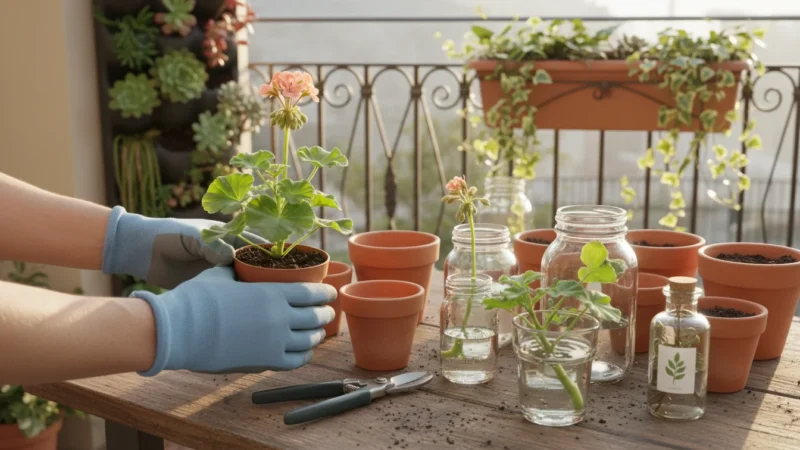 Don’t Let Them Die! How to Take Fall Cuttings from Your Potted Geraniums and Coleus to Survive the Winter - comprehensive guide