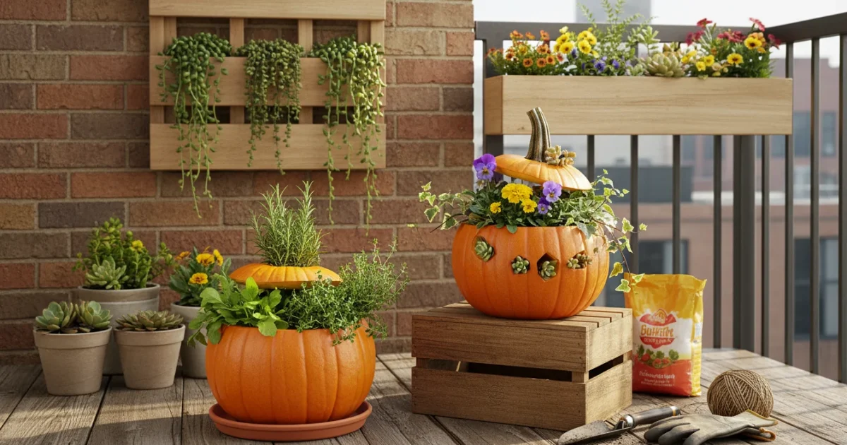 Don’t Toss That Pumpkin! How to Turn Your Halloween Jack-o’-Lantern into a Mini-Compost Pile for Your Containers - comprehensive guide