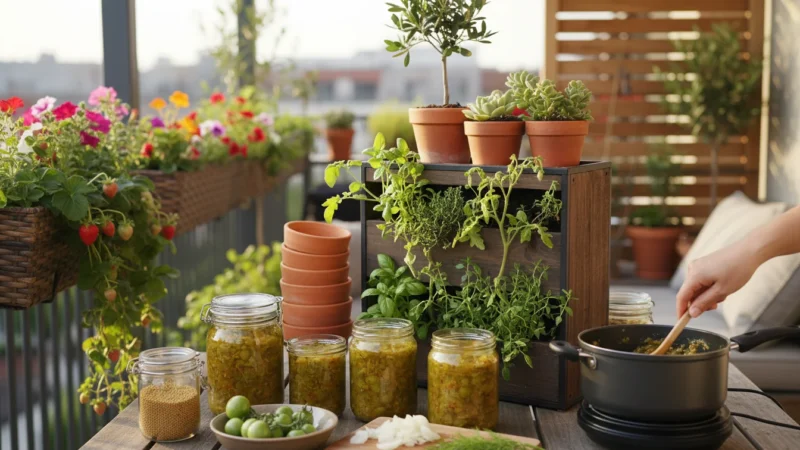 Green Tomato Gold: A Small-Batch Recipe for Tangy Green Tomato Relish from Your End-of-Season Balcony Harvest - comprehensive guide