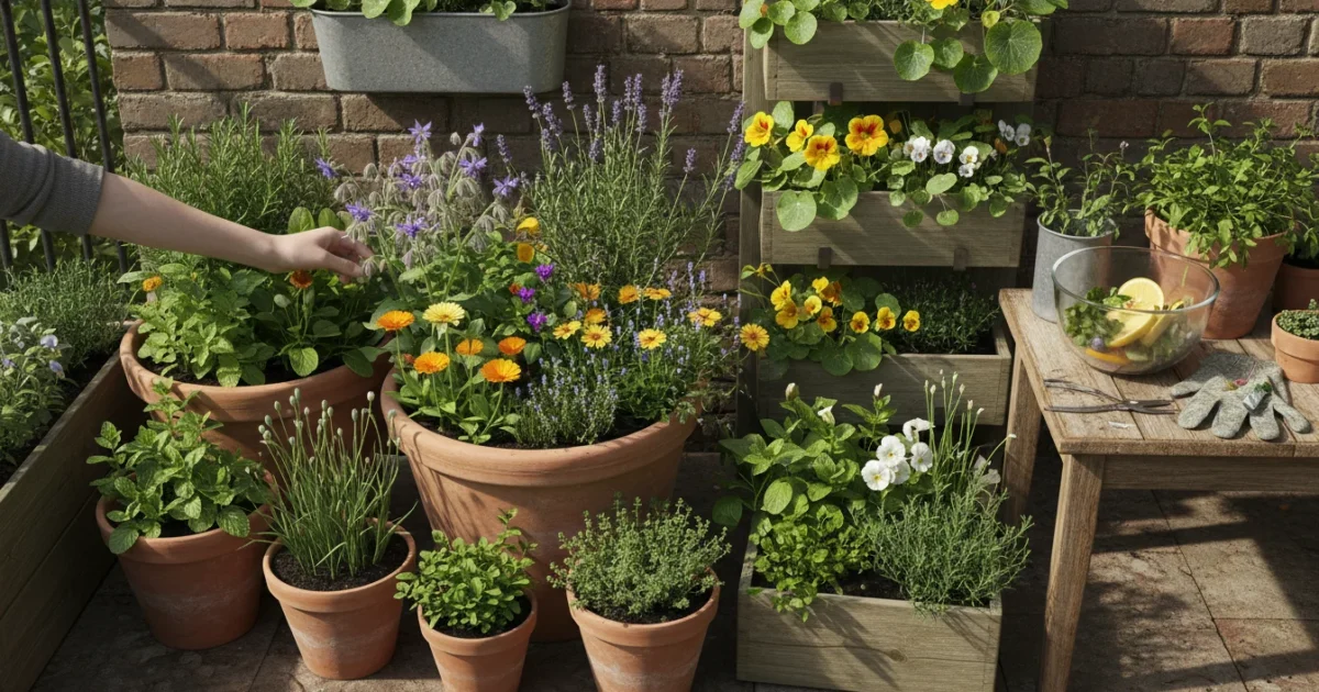 Grow a ‘Cocktail Garnish’ Garden This Fall: Planting Edible Flowers and Hardy Herbs for Your Indoor Bar - comprehensive guide