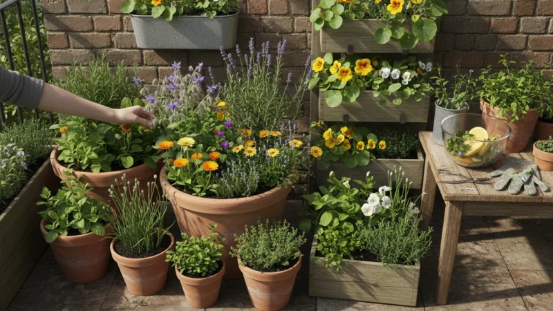 Grow a ‘Cocktail Garnish’ Garden This Fall: Planting Edible Flowers and Hardy Herbs for Your Indoor Bar - comprehensive guide