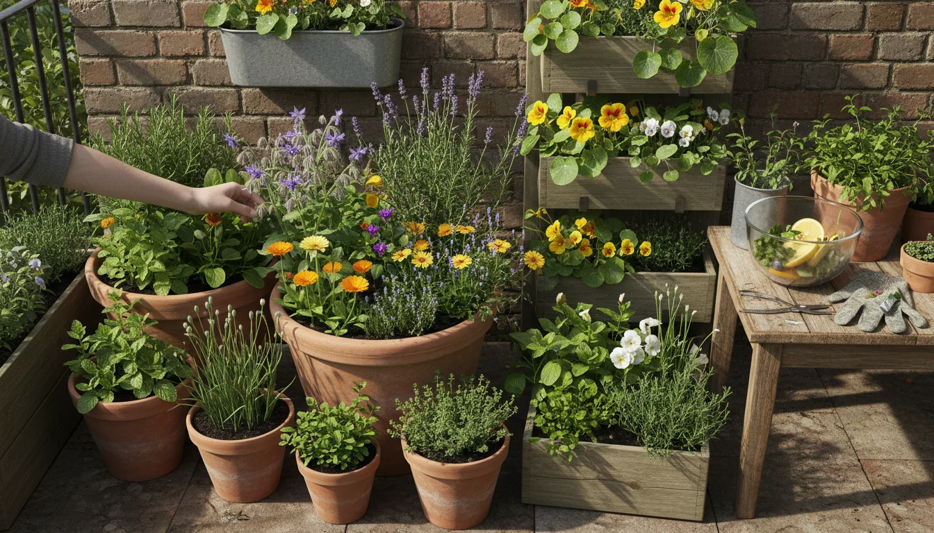 Grow a ‘Cocktail Garnish’ Garden This Fall: Planting Edible Flowers and Hardy Herbs for Your Indoor Bar - comprehensive guide