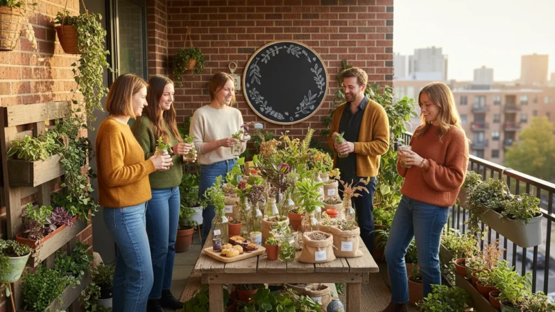 How to Host a ‘Fall Cuttings & Seed Swap’ for Fellow Apartment Gardeners - comprehensive guide