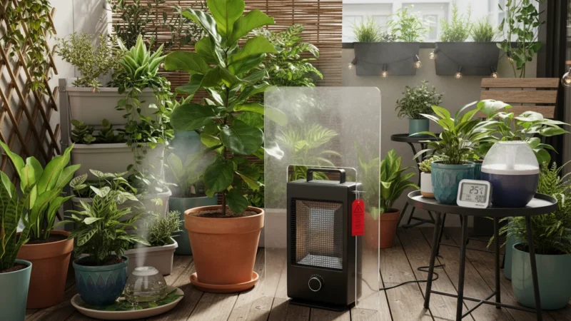 Is Your Heater Cooking Your Plants? How to Create Microclimates for Houseplants in a Dry Apartment - comprehensive guide