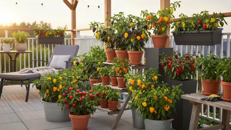 Spice Up Your Fall Planters: A Simple Guide to Growing Ornamental Peppers in Pots for Fiery Autumn Color - comprehensive guide