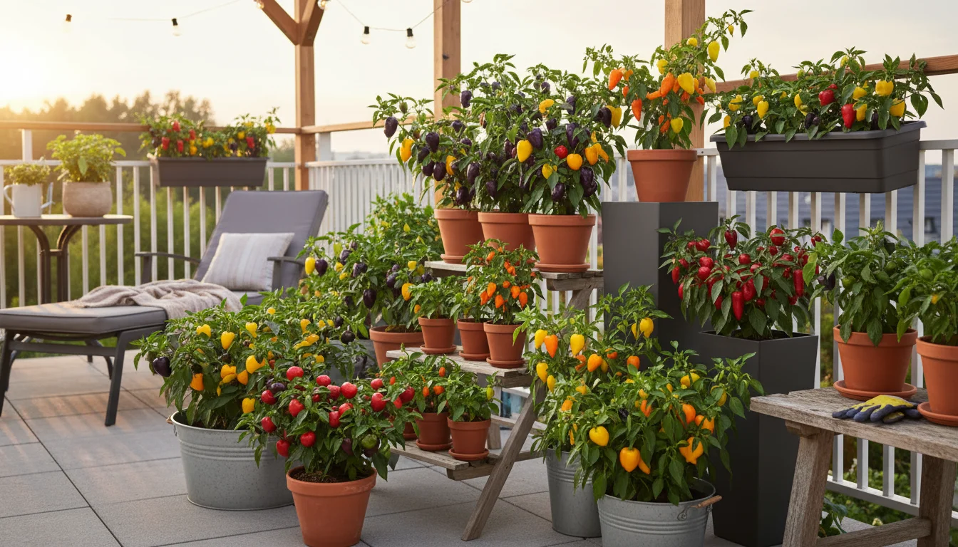Spice Up Your Fall Planters: A Simple Guide to Growing Ornamental Peppers in Pots for Fiery Autumn Color - comprehensive guide
