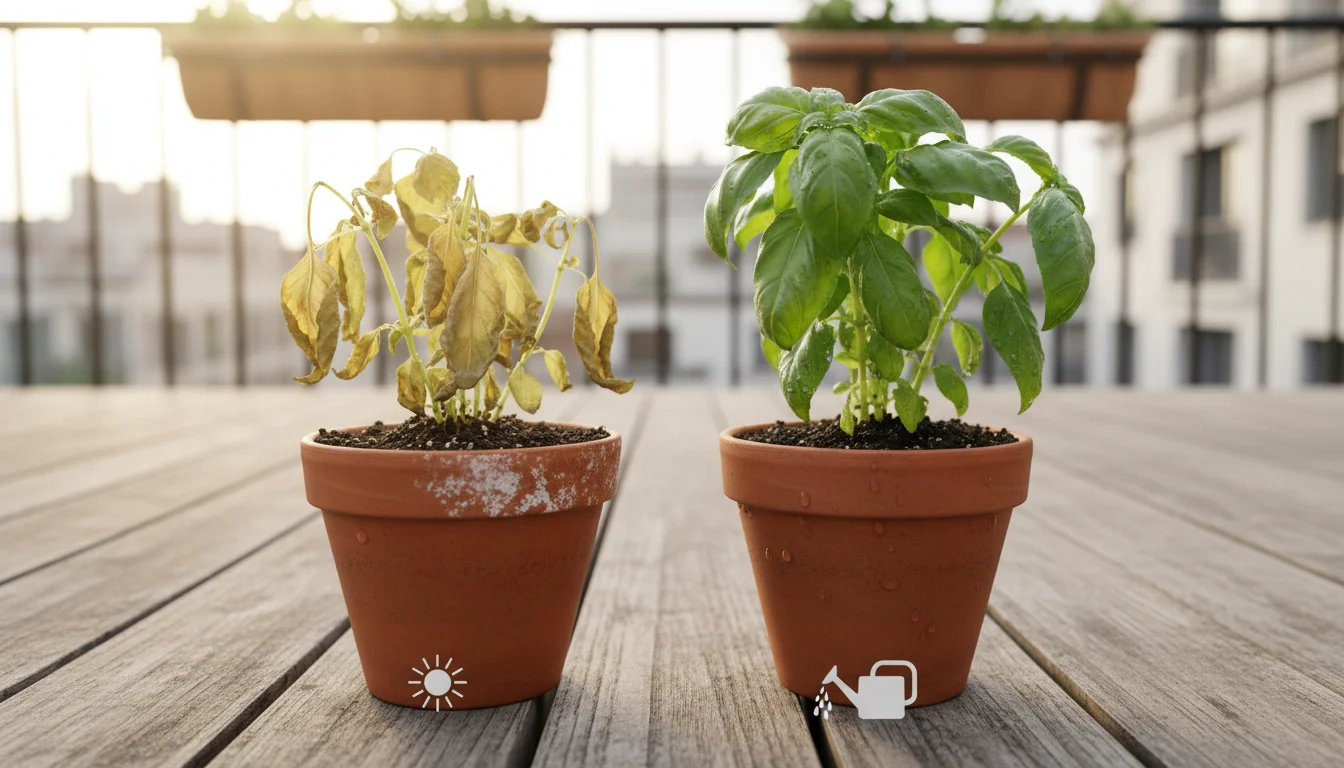 Sun-Scorched or Thirsty? A Beginner’s Visual Guide to Decoding Your Balcony Plant’s Crispy Summer Leaves - comprehensive guide