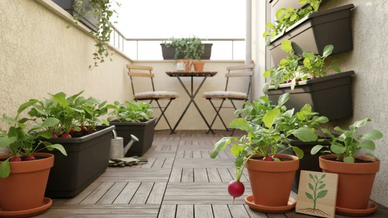 The 30-Day Balcony Harvest: A Step-by-Step Guide to Growing Radishes in a Pot - comprehensive guide