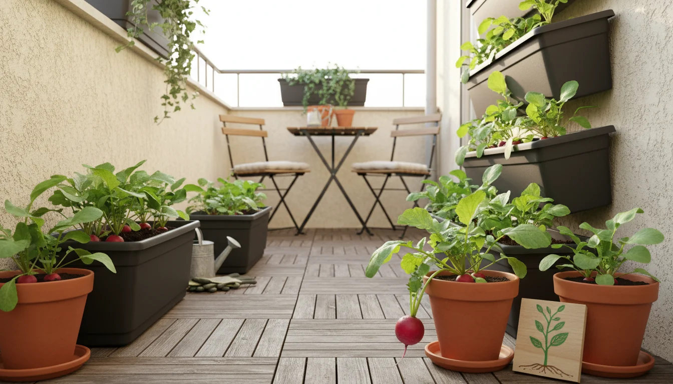 The 30-Day Balcony Harvest: A Step-by-Step Guide to Growing Radishes in a Pot - comprehensive guide
