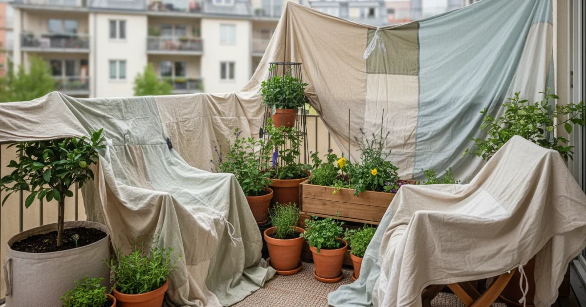 The ‘Bed Sheet’ Method: A No-Panic Guide to Protecting Your Balcony Plants from a Surprise Spring Frost - comprehensive guide