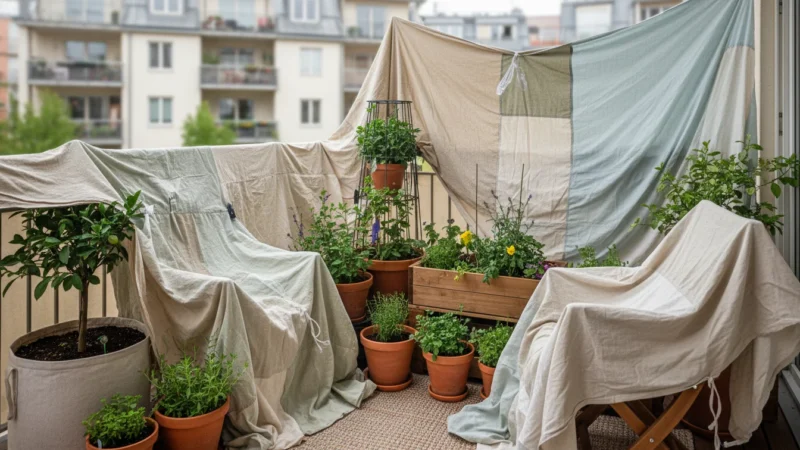 The ‘Bed Sheet’ Method: A No-Panic Guide to Protecting Your Balcony Plants from a Surprise Spring Frost - comprehensive guide