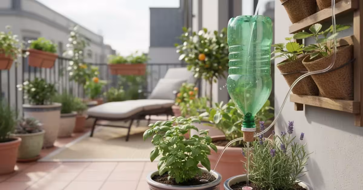 The ‘Hydration Station’ Hack: A DIY Drip Waterer from a Plastic Bottle for Your Thirstiest Balcony Pots - comprehensive guide