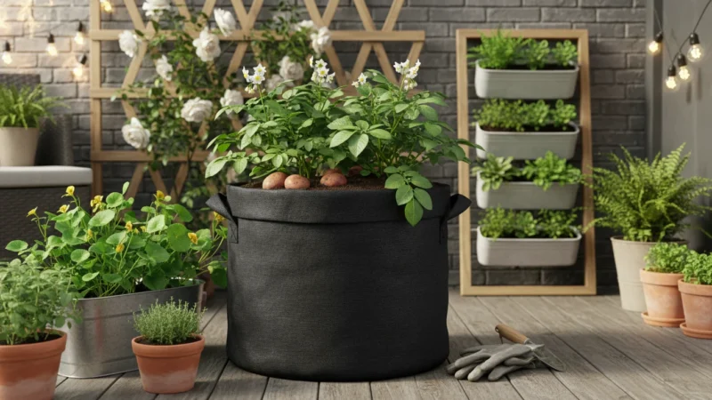 The ‘One Square Foot’ Potato Patch: How to Grow Spuds in a Fabric Grow Bag on a Tiny Balcony - comprehensive guide