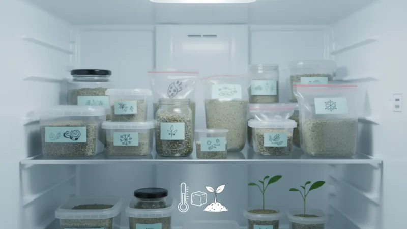 The Cold Stratification Experiment: Using Your Fridge to ‘Trick’ Seeds Into Sprouting This Winter - comprehensive guide