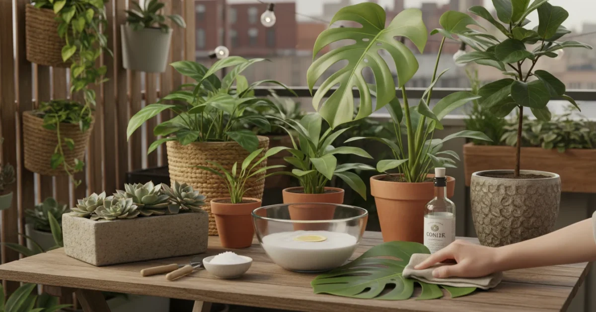 The DIY Houseplant Spa Day: A 3-Ingredient Recipe for a Natural Leaf Shine and Pest Deterrent - comprehensive guide