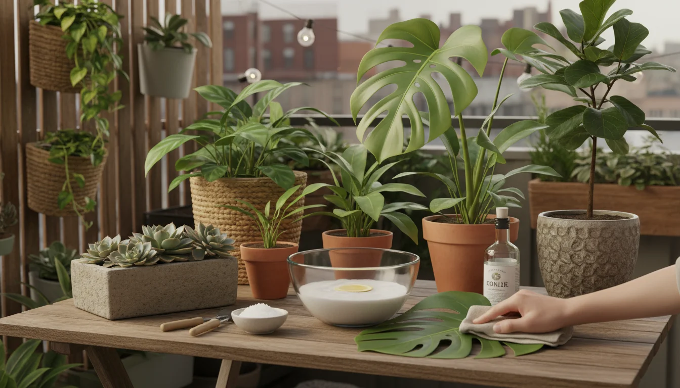 The DIY Houseplant Spa Day: A 3-Ingredient Recipe for a Natural Leaf Shine and Pest Deterrent - comprehensive guide