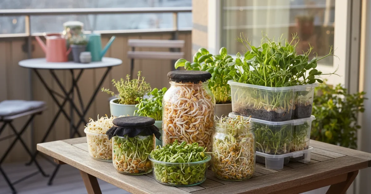 The Easiest Winter Harvest: A Beginner’s Guide to Growing Sprouts in a Jar (No Soil, No Light) - comprehensive guide