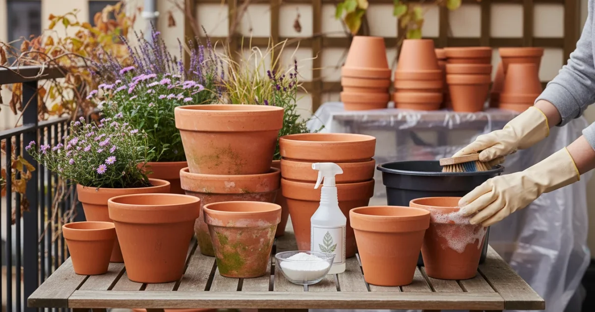 The Fall Terracotta Turnaround: How to Properly Clean, Disinfect, and Store Clay Pots for Winter - comprehensive guide