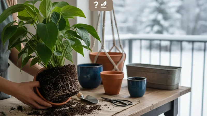 The Great Debate: Is It Ever Okay to Repot a Houseplant in the Winter? - comprehensive guide