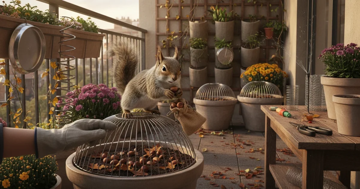 The Great Fall Acorn Heist: A Beginner’s Guide to Squirrel-Proofing Your Balcony Pots - comprehensive guide