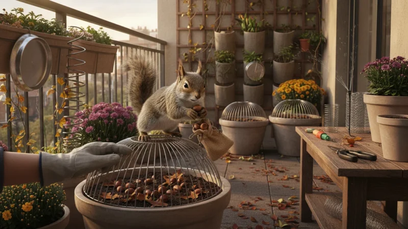 The Great Fall Acorn Heist: A Beginner’s Guide to Squirrel-Proofing Your Balcony Pots - comprehensive guide