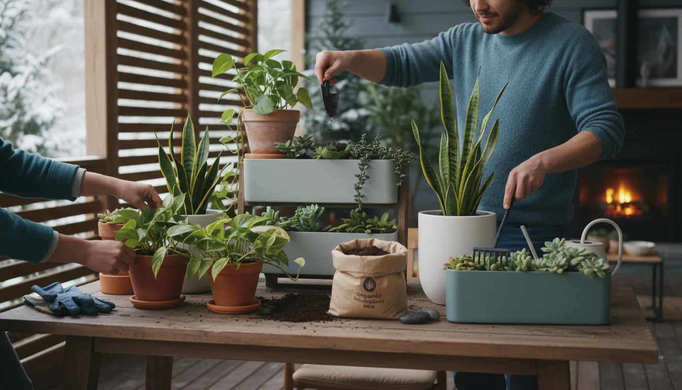 The Mid-Winter Soil Refresh: Why (and How) to Top Dress Your Houseplants Without Repotting - comprehensive guide