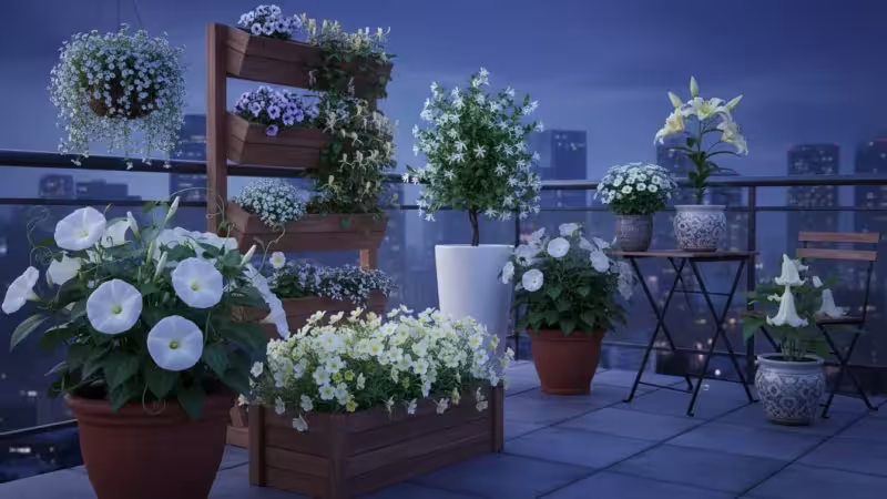 The Night Shift: 7 Fragrant Flowers That Bloom After Dark for Your Summer Balcony - comprehensive guide