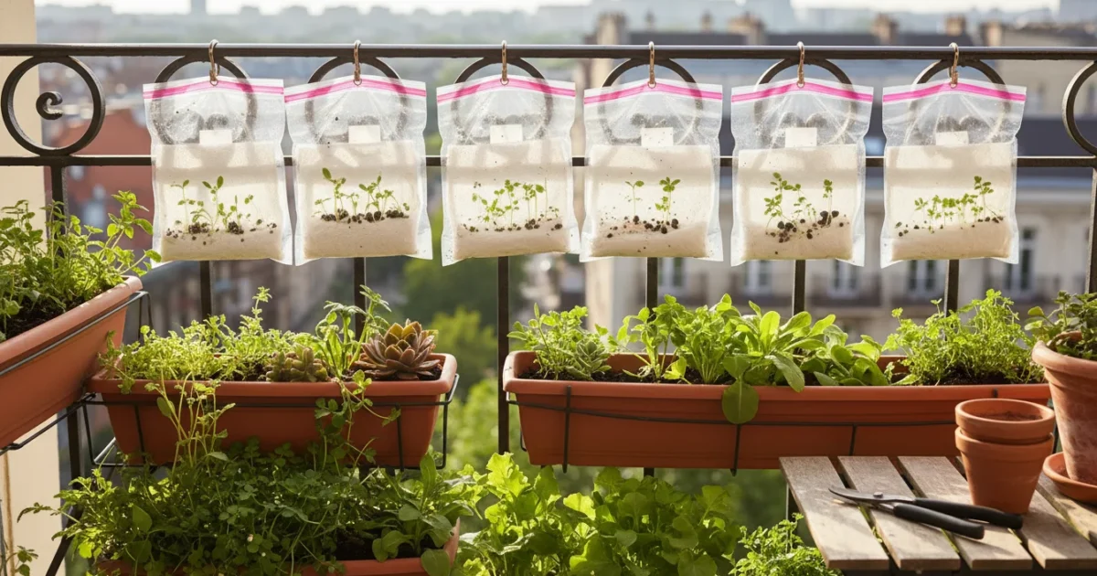 The No-Space Seed Starting Method: How to Sprout Your First Veggies in a Ziplock Bag on a Window - comprehensive guide