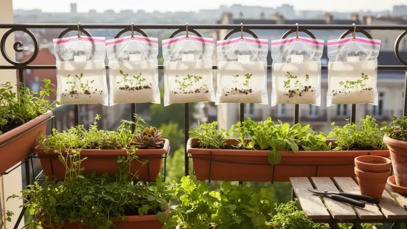 The No-Space Seed Starting Method: How to Sprout Your First Veggies in a Ziplock Bag on a Window - comprehensive guide