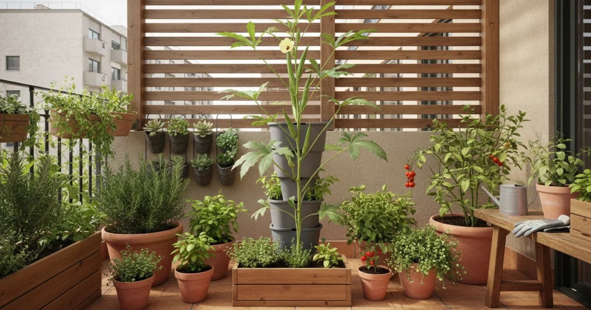 The Surprising Skyscraper Veggie: A Beginner’s Guide to Growing Okra in a Single Deep Pot on a Hot Balcony - comprehensive guide