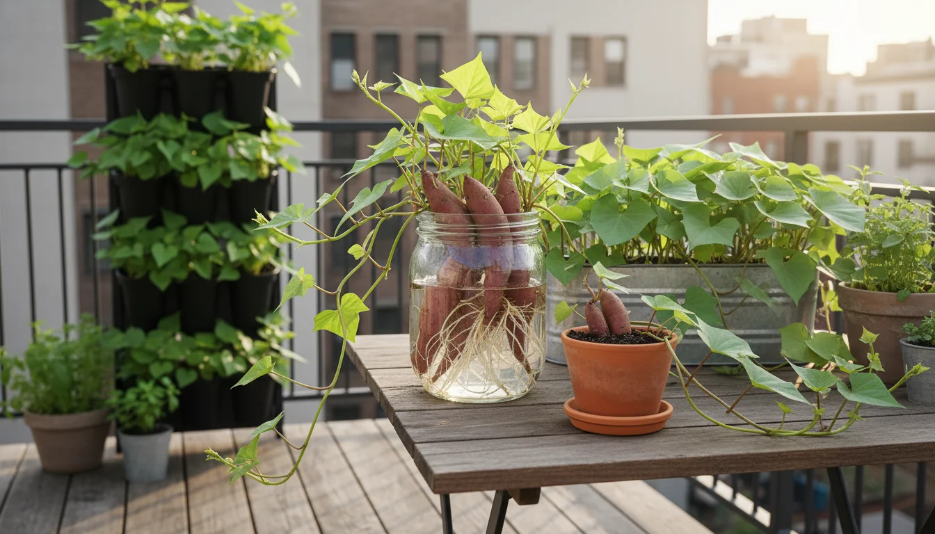 The Sweet Potato Slip Project: How to Grow a Lush, Vining Houseplant from a Grocery Store Spud This Winter - comprehensive guide