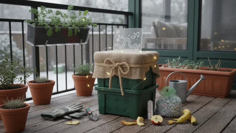 The Ultimate Winter Worm Bin: How to Start a Small-Scale Vermicomposter for Your Apartment - comprehensive guide