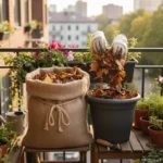 The Urban Leaf Bag Hack: How to Scavenge and Prep City Leaves for Free Balcony Mulch - comprehensive guide