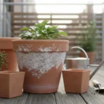 The White Crust Conundrum: What That Buildup on Your Terracotta Pots Means for Your Plants in Winter - comprehensive guide