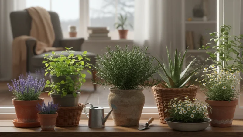 The Windowsill Apothecary: 5 Medicinal Herbs to Grow Indoors for Winter Wellness Teas - comprehensive guide