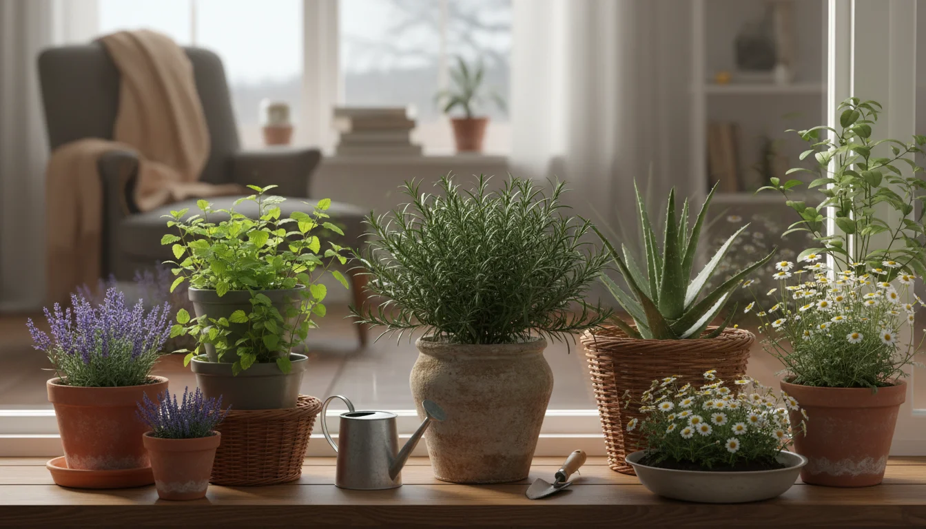 The Windowsill Apothecary: 5 Medicinal Herbs to Grow Indoors for Winter Wellness Teas - comprehensive guide