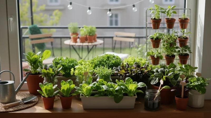 The Windowsill Salad Bar: A Beginner’s Guide to Growing Nutrient-Dense Microgreens All Winter - comprehensive guide