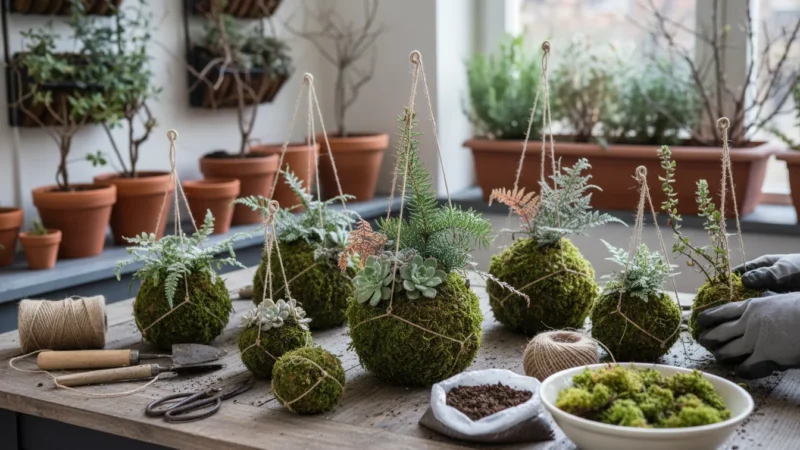 The Winter Kokedama Project: A Step-by-Step Guide to Making Japanese Moss Balls - comprehensive guide