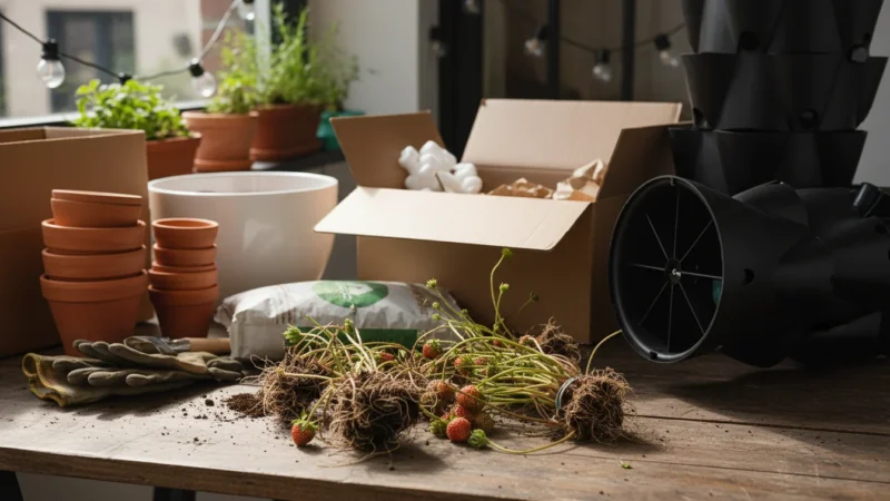 Unboxing Your Garden: A Beginner’s Guide to Planting Bare-Root Strawberries in a Winter Window Box - comprehensive guide