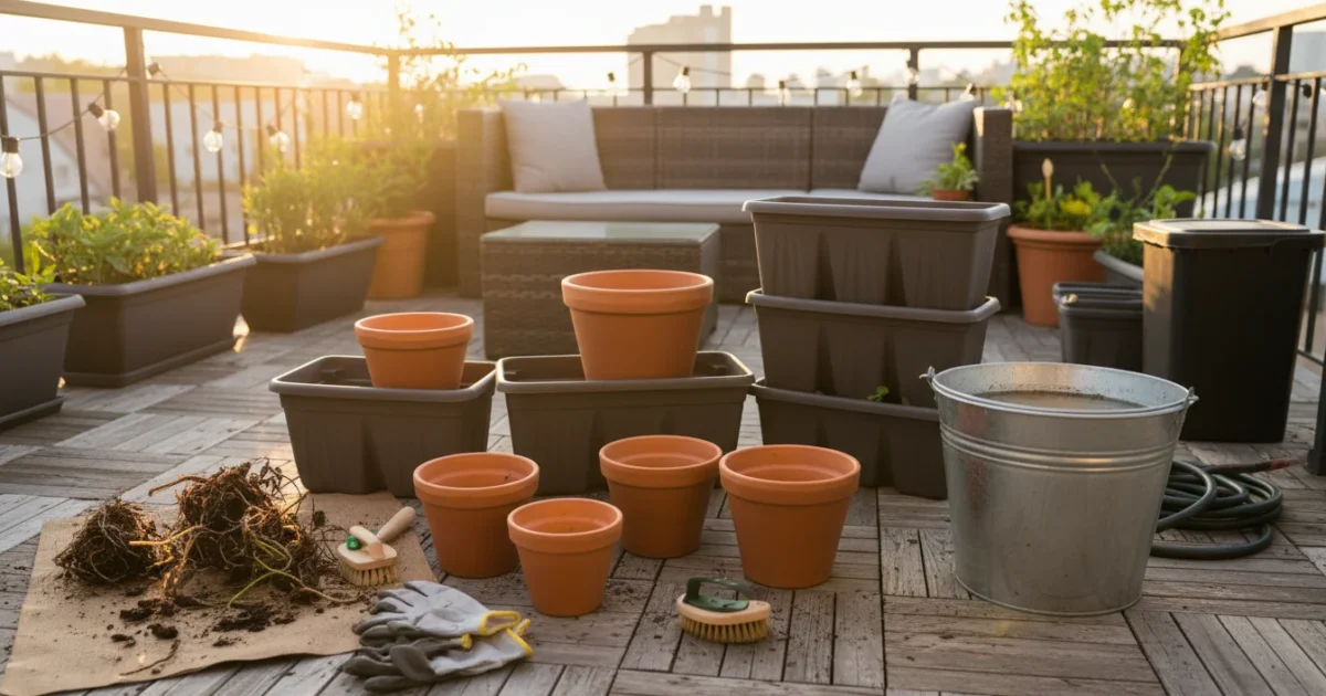What to Do with Last Season’s Roots? A Deep-Clean Checklist for Your Empty Garden Pots This Fall - comprehensive guide