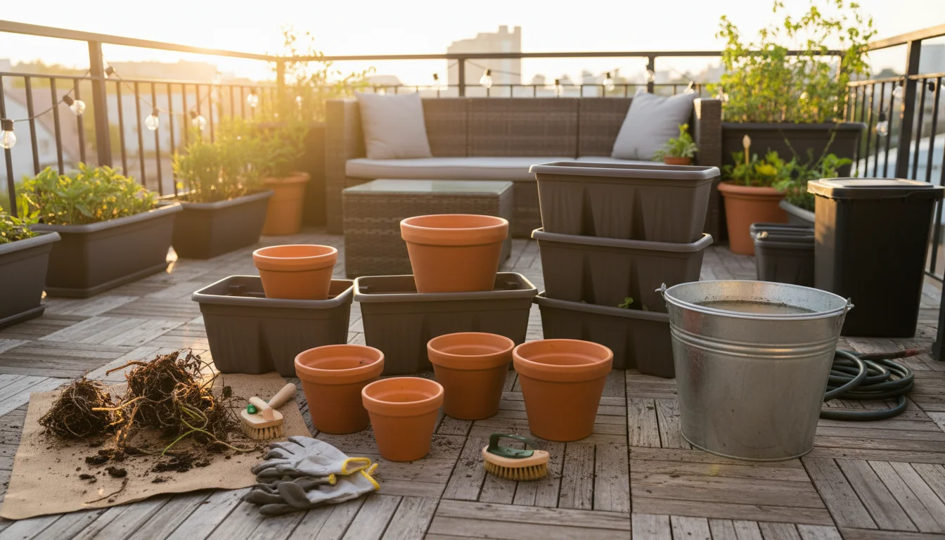 What to Do with Last Season’s Roots? A Deep-Clean Checklist for Your Empty Garden Pots This Fall - comprehensive guide