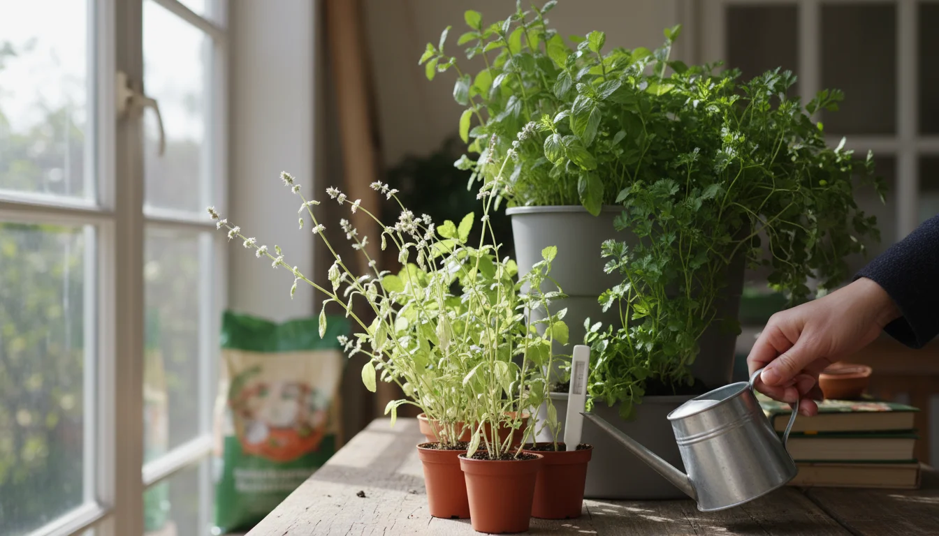 Why Are My Indoor Herbs So Thin? A Beginner’s Guide to Diagnosing and Fixing ‘Leggy’ Plants in Winter - comprehensive guide